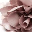 Champagne Grey Satin Aliceband With Double Flower - 0.5cm Wide