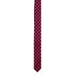Chequered Pink & Black Tie