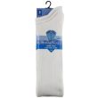 Children's Cotton Lycra White Knee High Socks - Pack of 3 (UK - 9-12)