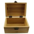 Wholesale Chongz Medium Bamboo Box - ''Rasta Spiral''