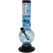 Chongz Acrylic Dalliance Ice Bubble Waterpipe - Assorted Colours - 12 Inch