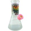 Chongz Pink Glass Waterpipe - 8 Inch