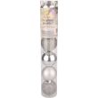 Christmas Baubles Set- Silver (6pcs)