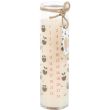 Christmas Pudding Advent Tube Candle- White 