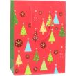Christmas Tree Print Gift Bag - 32x26x10cm
