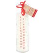 Christmas Vanilla Advent Tube Candle- White 