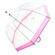 Clear Dome Birdcage Umbrella – Assorted Colours