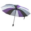 Compact Flag Umbrella With Round Handle - Asexual