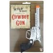 Cowboy Pistol Toy - Silver - 19cm