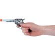 Cowboy Pistol Toy - Silver - 19cm