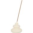Cream Speckle Balancing Stones Incense Stick Holder