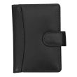 Leather Credit Card Holder RFID Protected - Black 