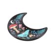 Crescent Moon Dark Forest Print Trinket Dish