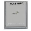 Sterling Silver Cross Design Nose Wire 