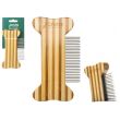 Crufts Bone Shaped Bamboo Flea Comb