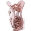Cut Out Heart Shaped Hair Clamp - Assorted - 6.5cm