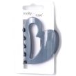 Cut Out Heart Shaped Hair Clamp - Assorted - 6.5cm