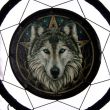 Wholesale Lisa Parker Wolf Head Dreamcatcher 33cm