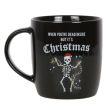 Dead Inside Ceramic Christmas Mug 