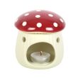 Mushroom Shaped Oil Burner - 11cm