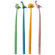 Dinosaur Fine Tip Pen With Topper - 21cm - Asst. Colours