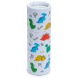 12pcs Dinosaur Mini Colouring Pencil Pot - 10.5cm - Asst. Colours