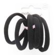 Wholesale Molly & Rose narrow black jersey elastics-5cm