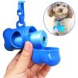 Doggy Waste Pick Up Dispenser With 30 Bags - Assorted Colours 