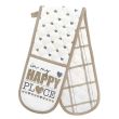 Double Oven Gloves In My Happy Place Design