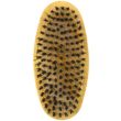 Double Sided Oval Wooden Hair Brush