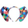 Elephant Ears Patchwork Style Aliceband (1cm Wide)