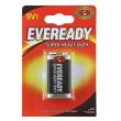 Wholesale Eveready Super Heavy Duty Batteries - 9V 6F22