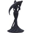 Faceless Reaper Woman Figurine with Scythe – 20cm