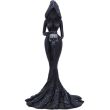 Faceless Hooded Woman Figurine Holding Skull – 20cm