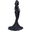 Faceless Hooded Woman Figurine Holding Skull – 20cm