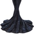 Faceless Hooded Woman Figurine Holding Skull – 20cm