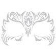 Fantasy Face Glitter Makeup Decoration - 10x13cm