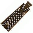 Fashion Braces Skull & Cross bone On Black-25mm
