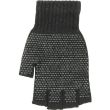 Fingerless Gripper Gloves for Men - Black
