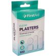 FirstAid Clear Breathable & Flexible Plasters – Strong Adhesion Assorted