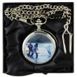 Wholesale silver pocket watch with chain 