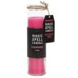 Wholesale Floral "Friendship" Spell Tube Candle 