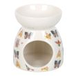 Floral Bug Print Oil Burner and Wax Warmer