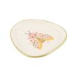 Floral Moth Design Trinket Dish 