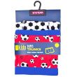 Boys Trunks With Football Design (Pack of 3) - Assorted Sizes 