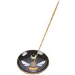 Forest Bee Ceramic Incense Stick Holder