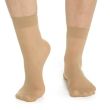 Foxbury 15 Denier Ankle High Socks – Nude (Pack of 5)