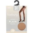 Foxbury 20 Denier Tights – Nude Large (Pack of 3)