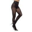 Foxbury 60 Denier Opaque Tights – Black L/XL (Pack of 2)