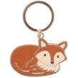 Freddie Fox Enamel Keyring – Woodland Animal Design (6cm)